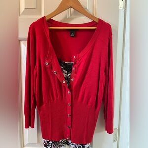 White House | Black Market sweater and camisole set. Size small